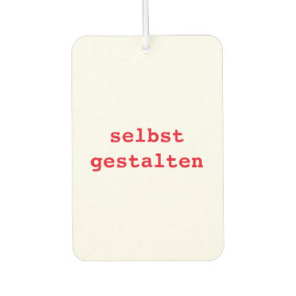 Désodorisant Pour Voiture Auto-façonner