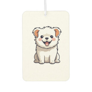 Désodorisant Pour Voiture Autocollant vinyle de chiot Kawaii mignon - Dessin