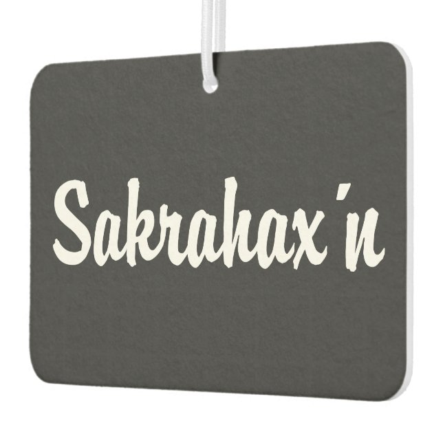 Désodorisant Pour Voiture Autriche Sakrahax (Gauche)