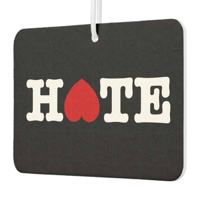 DÉSODORISANT POUR VOITURE AVION DE HAINE (Gauche)