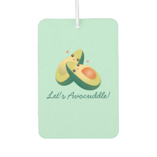 Désodorisant Pour Voiture Avocuddle Funny mignon Avocados Humour de jeu de m