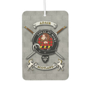 Désodorisant Pour Voiture Badge et épées du clan Adair
