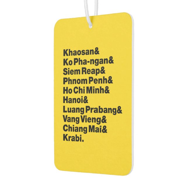 Désodorisant Pour Voiture Banana Pancake Trail / Circuit (Gauche)