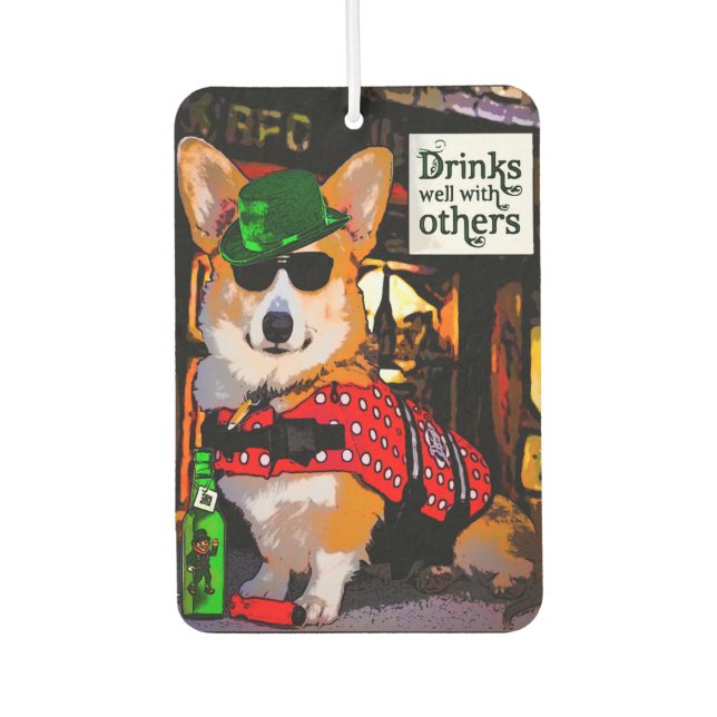 Désodorisant Pour Voiture Bar Welsh Corgi (Devant)