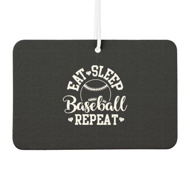 Désodorisant Pour Voiture Baseball Baseball Bat Baseball (Devant)