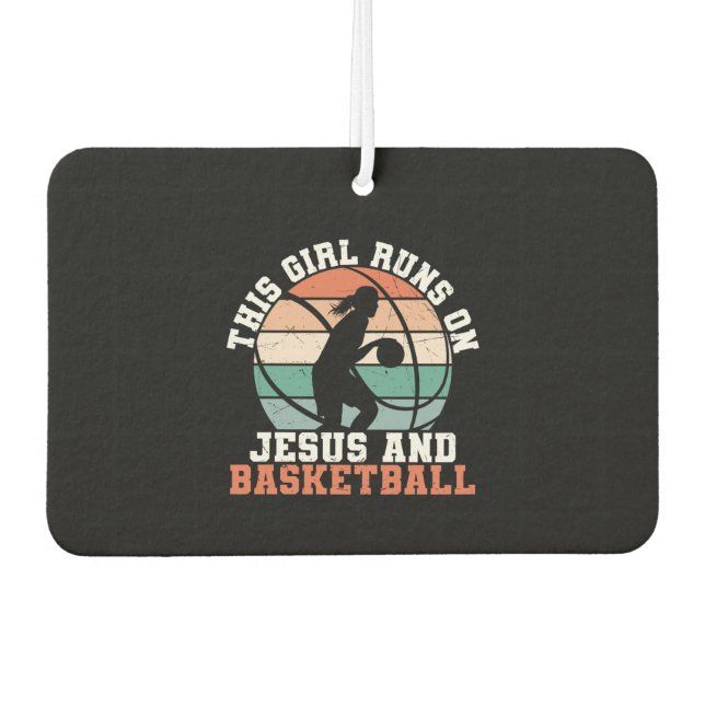 Désodorisant Pour Voiture Basket féminin (Devant)
