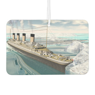 Désodorisant Pour Voiture Bateau Titanic - rendu 3D