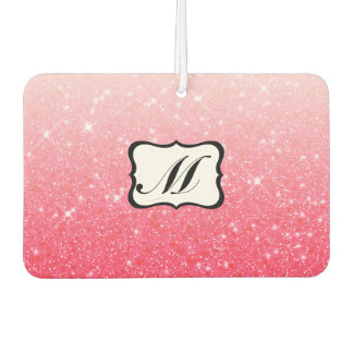 Désodorisant Pour Voiture Beau rose Monogramme