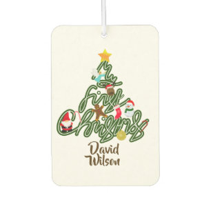 Désodorisant Pour Voiture Bébé Découvrez Mon Premier Arbre de Noël