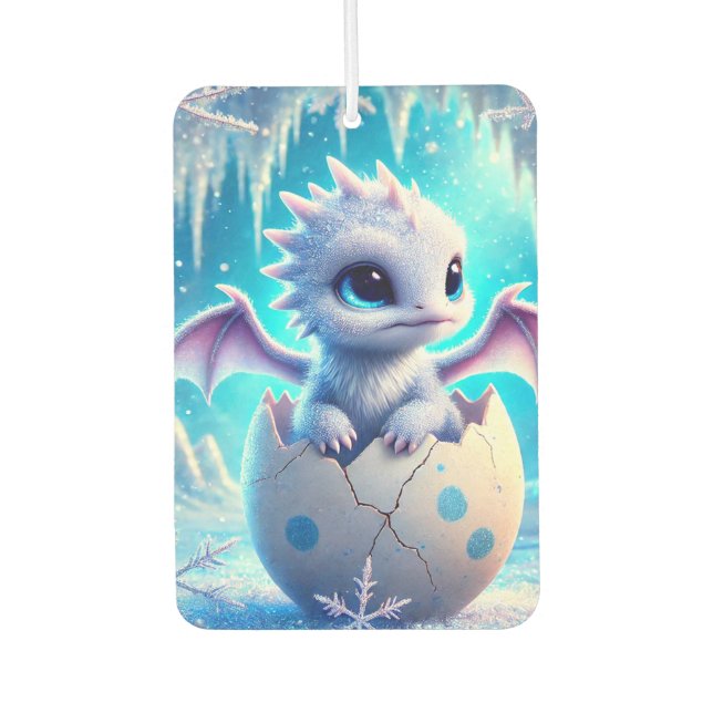 Désodorisant Pour Voiture Bébé Dragon (Devant)
