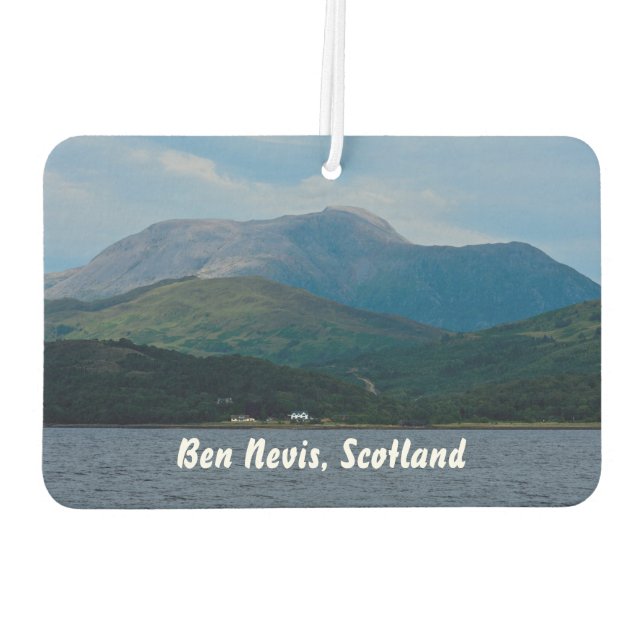 Désodorisant Pour Voiture Ben Nevis, Ecosse Rafraîchiseur d'air (Dos)