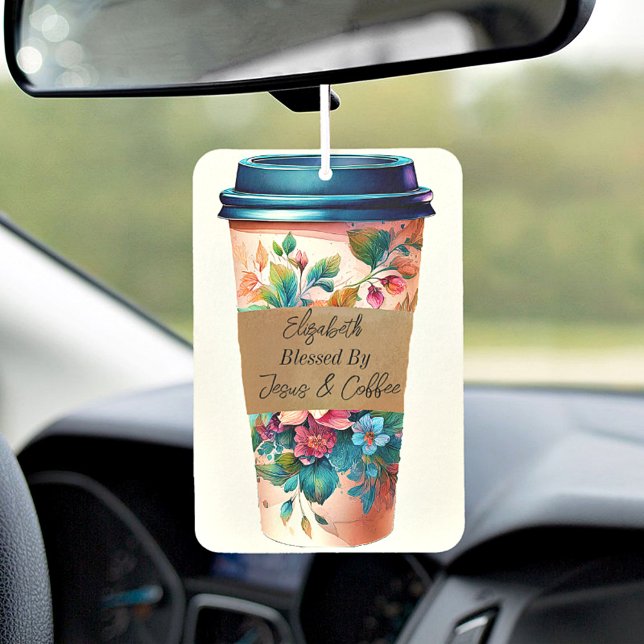 Désodorisant Pour Voiture Bénédiction personnalisée (Créateur téléchargé)