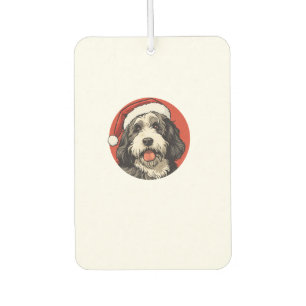Désodorisant Pour Voiture Bernedoodle Chien Xmas Doodle Dood Jolie Noël Soit