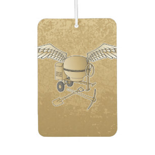 Désodorisant Pour Voiture Bétonnière beige