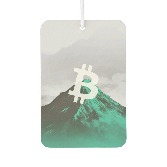 Désodorisant Pour Voiture Bitcoin à son plus haut historique (ATH) (Devant)