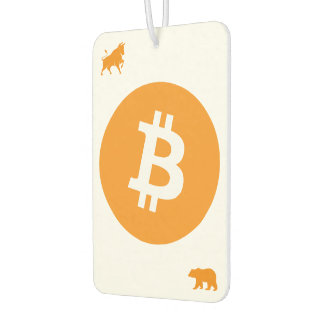 Désodorisant Pour Voiture Bitcoin Car Air Freshener