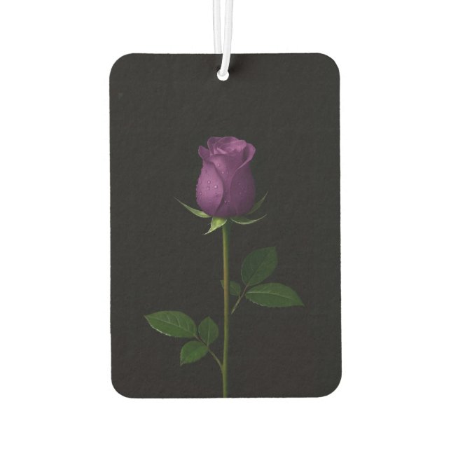 Désodorisant Pour Voiture Black 4 Luxe Car Air Fresheners, Royal Violet Rose (Dos)