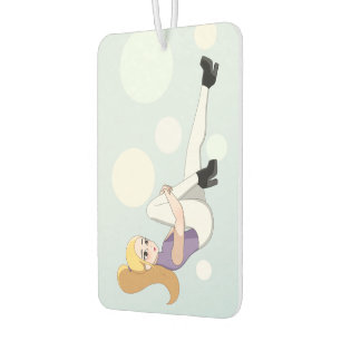 Désodorisant Pour Voiture Blonde Anime Girl