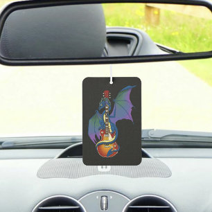 Désodorisant Pour Voiture Blue Dragon Sunburst Guitare Music