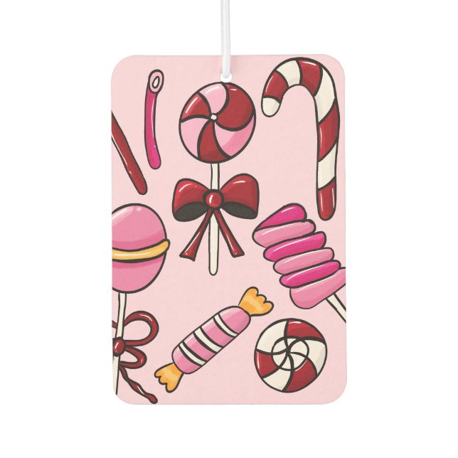 Désodorisant Pour Voiture Bonbons mignons (Devant)
