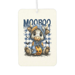 Désodorisant Pour Voiture Boo Halloween Vache Éffrayante Highland