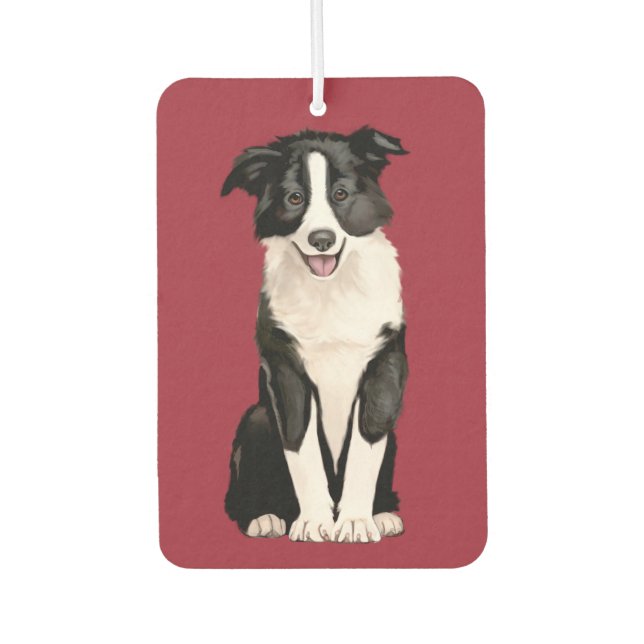 Désodorisant Pour Voiture Bordure Collie (Devant)