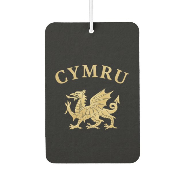Désodorisant Pour Voiture Bouclier Cymru (Devant)