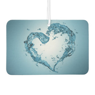 Désodorisant Pour Voiture Bouffées d'eau en forme de coeur