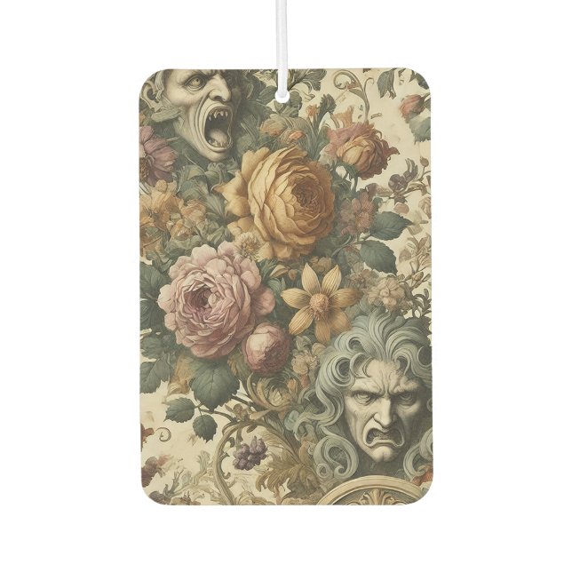 Désodorisant Pour Voiture Brain Fog - Gothique Floral (Devant)