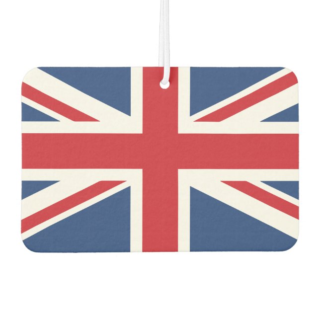 Désodorisant Pour Voiture British Hearts - Union Jack Heart Air Freshener (Devant)