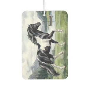 Désodorisant Pour Voiture Brunskjottur Black pinto islandais