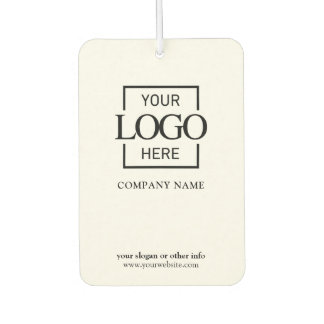 Désodorisant Pour Voiture Business Logo Minimalist Professional Branded