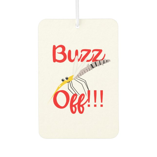 Désodorisant Pour Voiture Buzz Off Air Freshener (Devant)