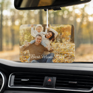 Désodorisant Pour Voiture Cadeau personnalisable avec photo et texte 'Meille
