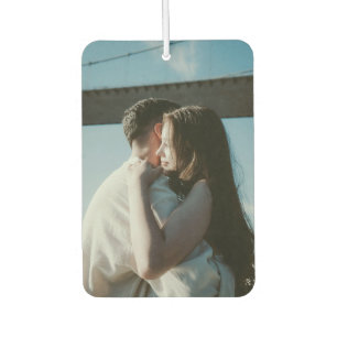 Désodorisant Pour Voiture Cadeau photo personnalisé pour petit ami petite am