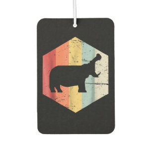 Désodorisant Pour Voiture Cadeau rétro Vintage Hippopotame