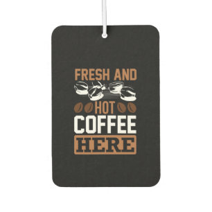 Désodorisant Pour Voiture Café Art Frais Et Café Chaud