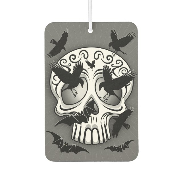 Désodorisant Pour Voiture Calaveras décoratives Halloween (Devant)