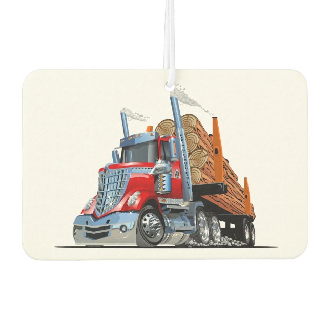 Désodorisant Pour Voiture Camion de dessin animé (Devant)