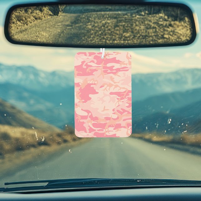 Désodorisant Pour Voiture Camouflage rose, Armée (Créateur téléchargé)