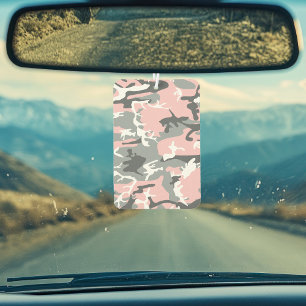 Désodorisant Pour Voiture Camouflage rose et gris, Militaire, Armée