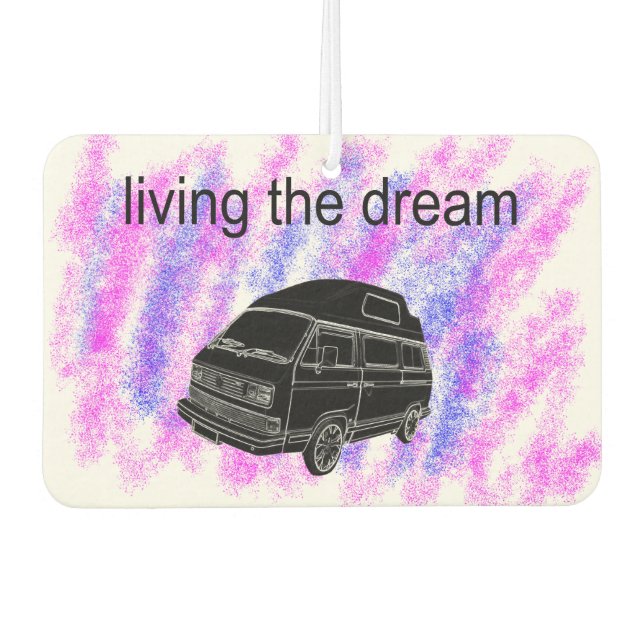 Désodorisant Pour Voiture Camper van Air Freshener (Devant)