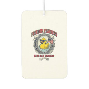 Désodorisant Pour Voiture Canard de la liberté humour patriotique vintage