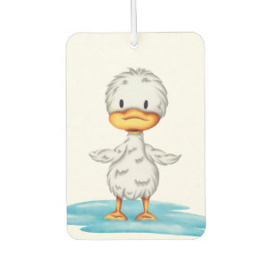 Désodorisant Pour Voiture Canard mou dans la flaque Illustré