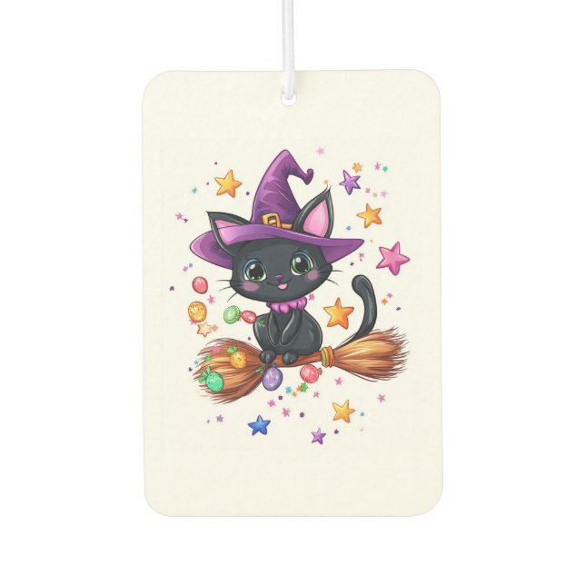 Désodorisant Pour Voiture Candy Witch Cat (Devant)
