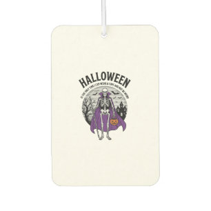 Désodorisant Pour Voiture Cape de citation drôle de squelette Halloween Desi