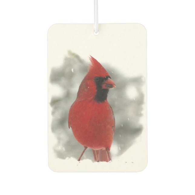 Désodorisant Pour Voiture Cardinal Bird Air Freshener (Devant)