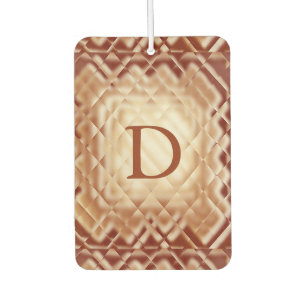 Désodorisant Pour Voiture Carré Dimensionnel-Red-DH Air Freshener