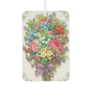 Désodorisant Pour Voiture Carte de la Saint-Valentin de l'ère victorienne, b