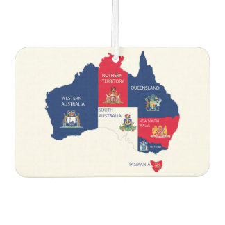 Désodorisant Pour Voiture Carte de l'Australie